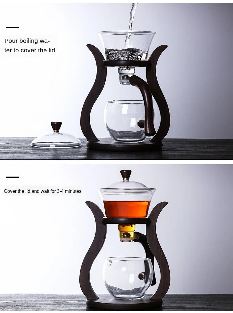 Tea Infuser Set Glass Magnetic 350ml