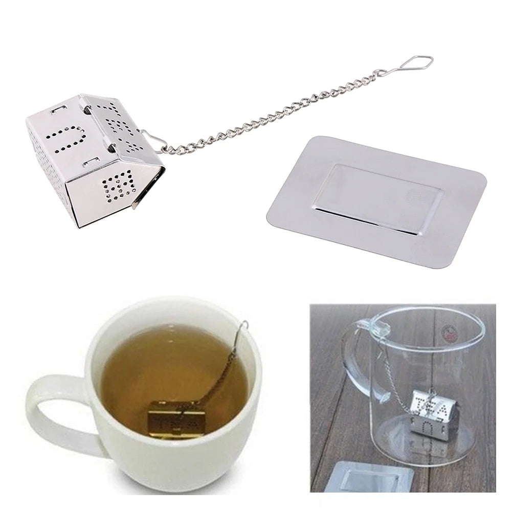 Tea Infuser Stainless Steel House Shape for Loose Leaf Tea