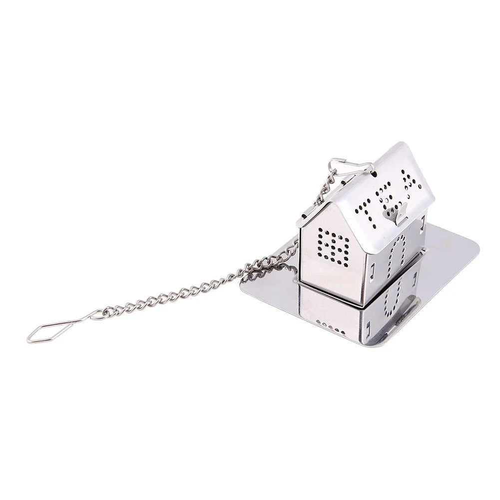 Tea Infuser Stainless Steel House Shape for Loose Leaf Tea