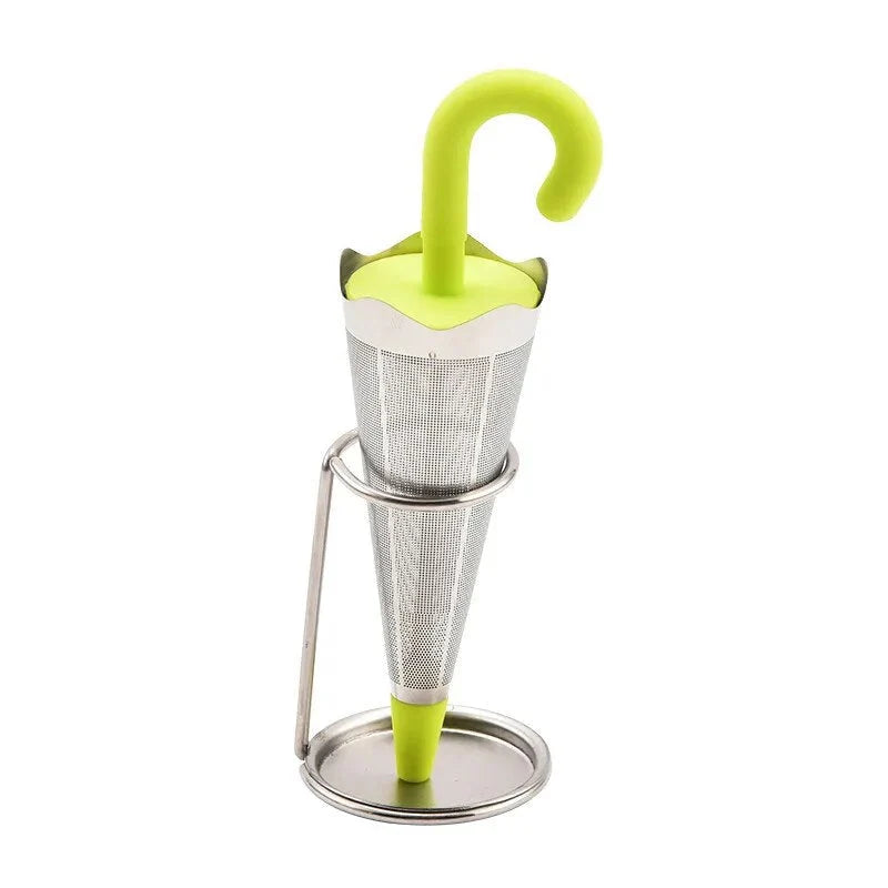 Tea Infuser Umbrella-Shaped Stainless Steel
