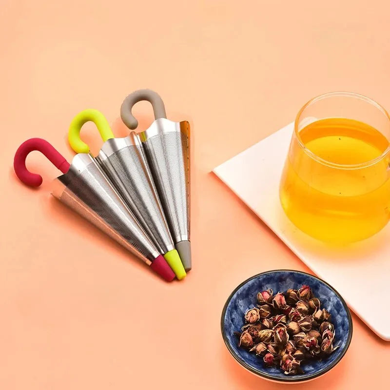 Tea Infuser Umbrella-Shaped Stainless Steel