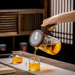 Tea Maker Magnetic Automatic Brewing Borosilicate Glass