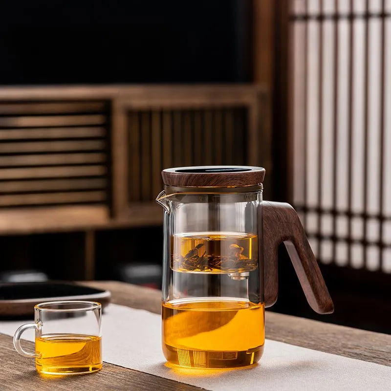 Tea Maker Magnetic Automatic Brewing Borosilicate Glass