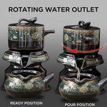 Tea Set Ceramic Traditional Portable