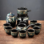 Tea Set Ceramic Traditional Portable