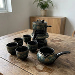 Tea Set Ceramic Traditional Portable