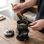 Tea Set Ceramic Traditional Portable