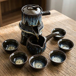 Tea Set Ceramic Traditional Portable