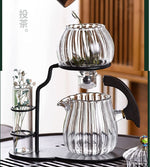 Tea Set Magnetic Semi-Automatic Glass And Metal
