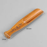 Tea Spoon Fish-Shaped Natural Bamboo Tea Ceremony Utensil