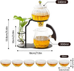 Teapot Borosilicate Glass Heat-Resistant Magnetic Pouring