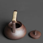 Teapot Ceramic With Matching Candle Warmer 11.8 Oz