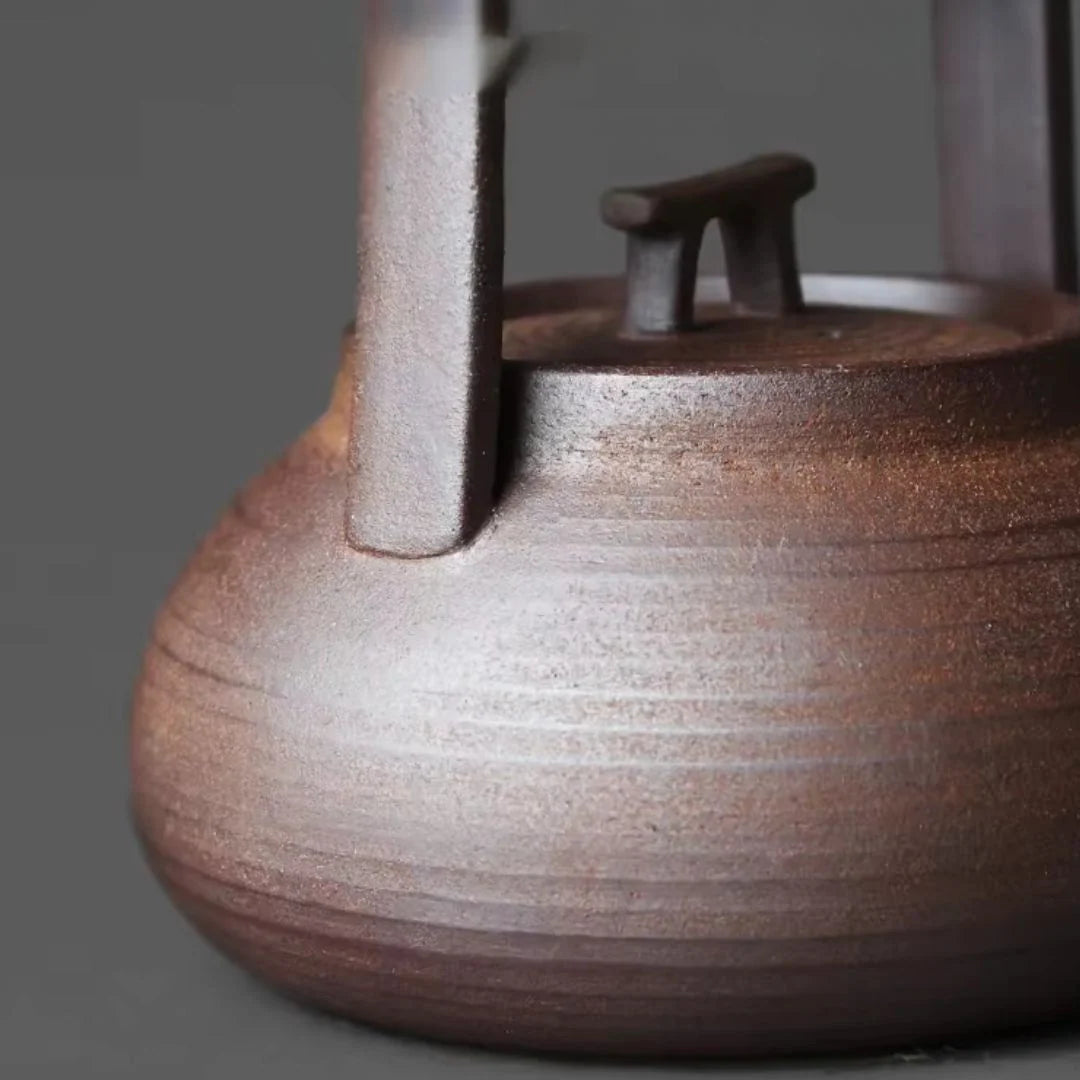 Teapot Ceramic With Matching Candle Warmer 11.8 Oz