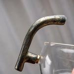 Teapot Glass Loose Leaf Infuser Dragon Design