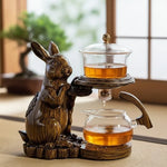 Teapot Heat-Resistant Glass Animal Design