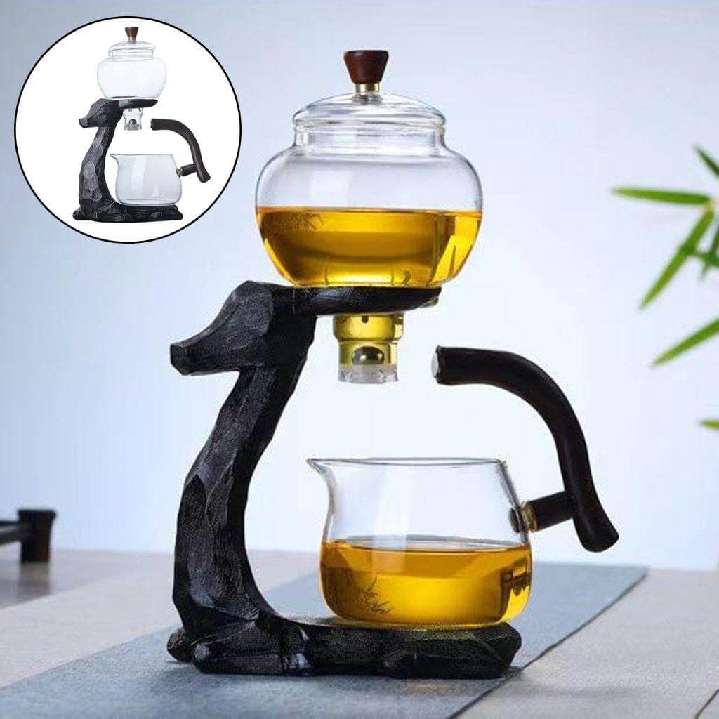 Teapot High Borosilicate Glass Detachable Filter Anti-Splash Spout