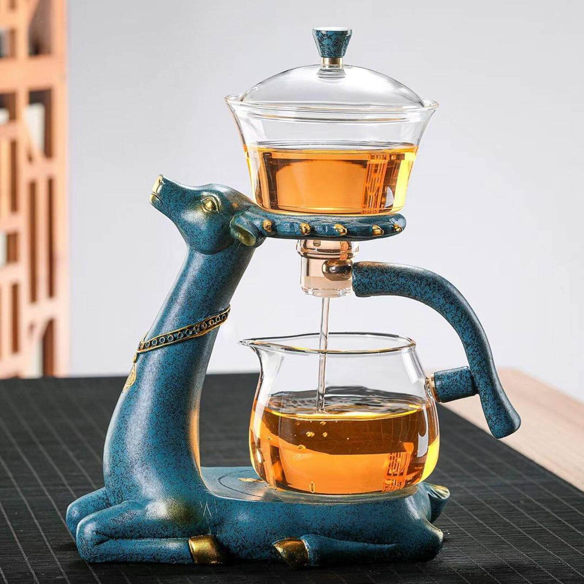 Teapot High Borosilicate Glass Detachable Filter Anti-Splash Spout
