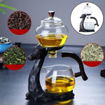 Teapot High Borosilicate Glass Detachable Filter Anti-Splash Spout