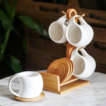 Teapot Set Ceramic Heat Retaining 186ml