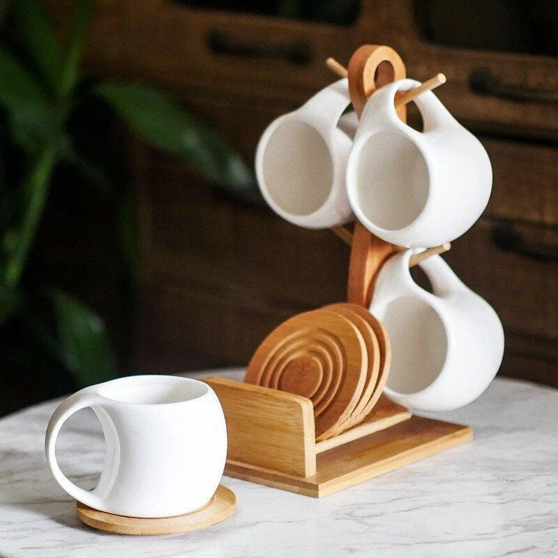 Teapot Set Ceramic Heat Retaining 186ml