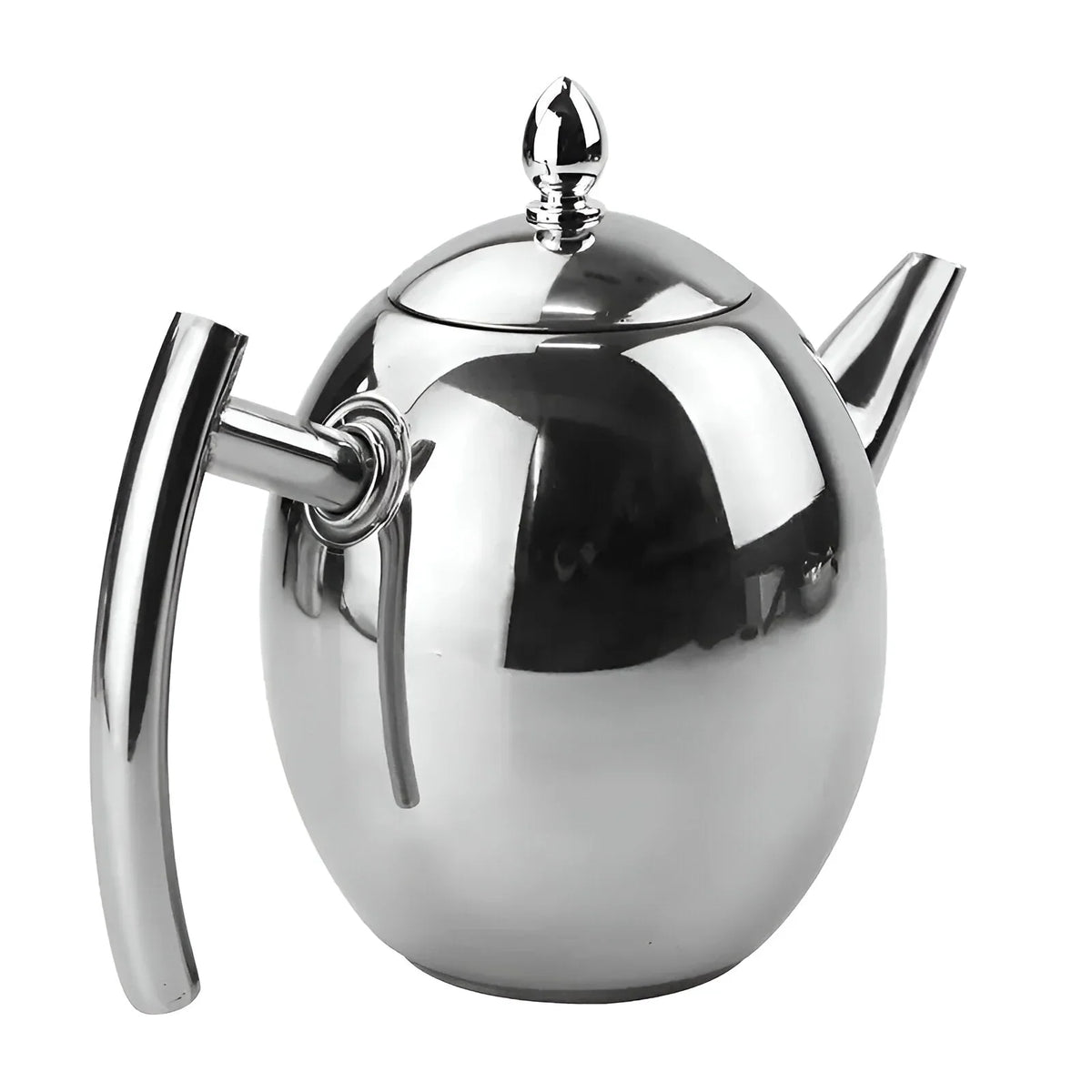 Teapot Stainless Steel Integrated Strainer 33 Oz Capacity