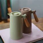 Teapot Thermos Built-In Infuser Leak-Proof 33.8 Fl Oz