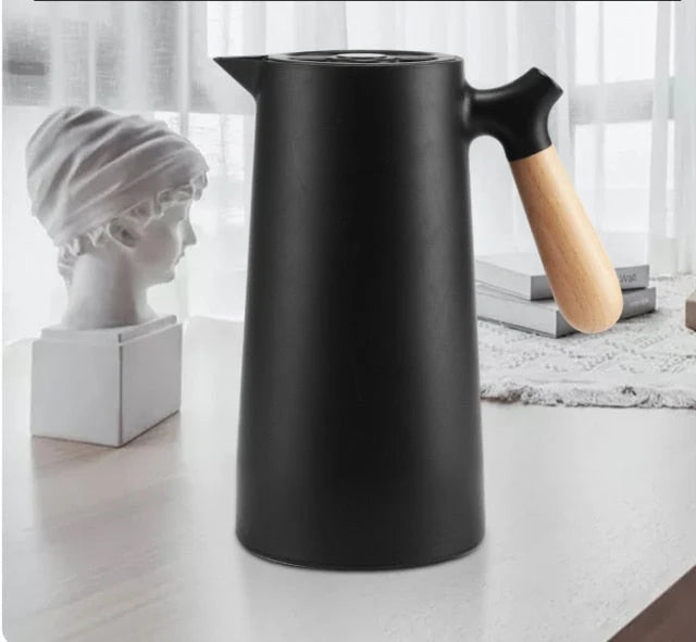 Teapot Thermos Built-In Infuser Leak-Proof 33.8 Fl Oz