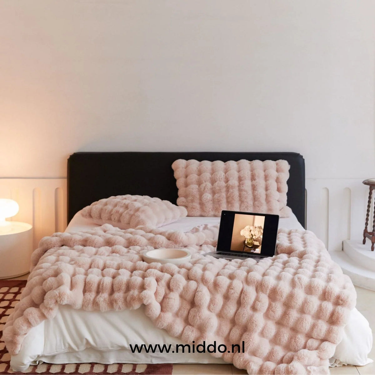 Teddy Blanket Extra Thick Plush Machine Washable