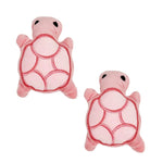 Teething Toy Plush Squeaky Turtle 2-Pack
