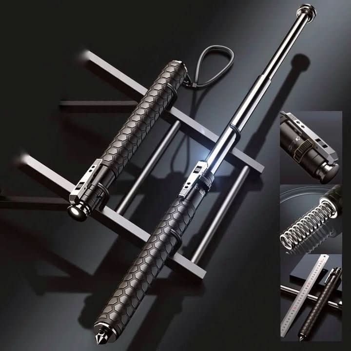 Telescopic Safety Cane Instant Pop-Up & Non-Slip Handle