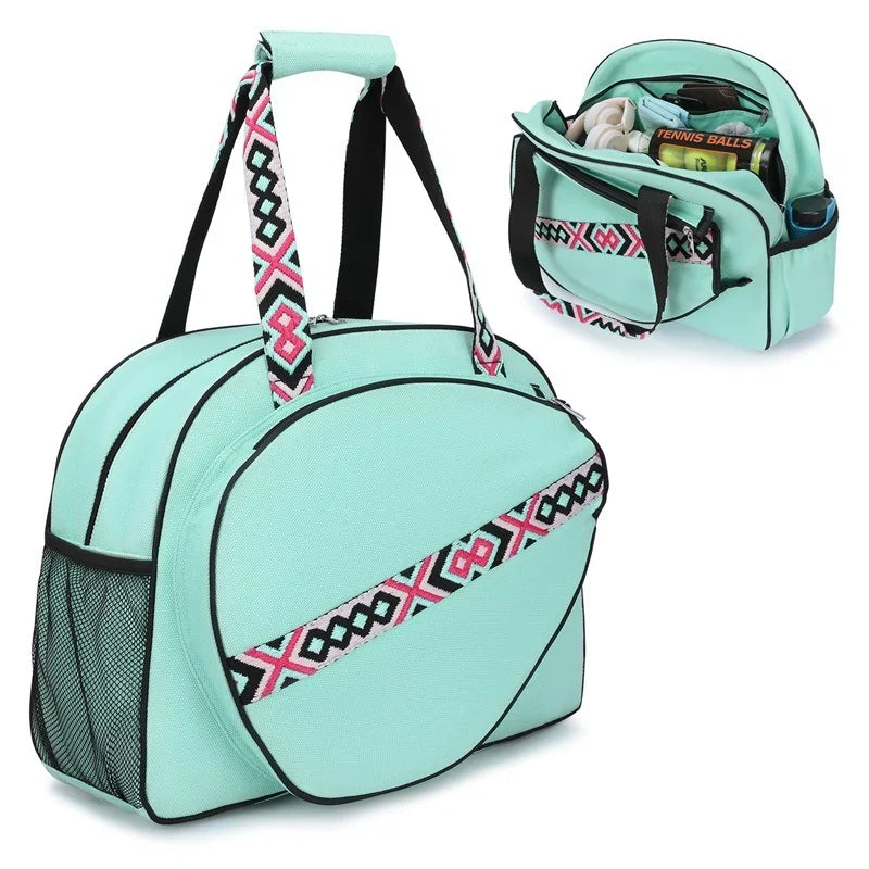 Tennis Bag Spacious Weather-Resistant Padded Handles