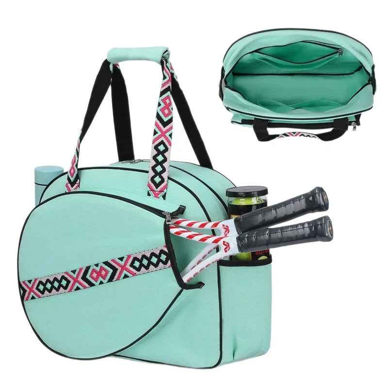 Tennis Bag Spacious Weather-Resistant Padded Handles