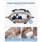 Tennis Bag Weather-Resistant Spacious Detachable Shoulder Strap
