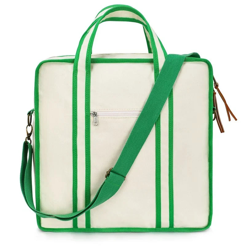 Tennis Racket Bag Multi-Compartment Durable Fabric & Adjustable Strap