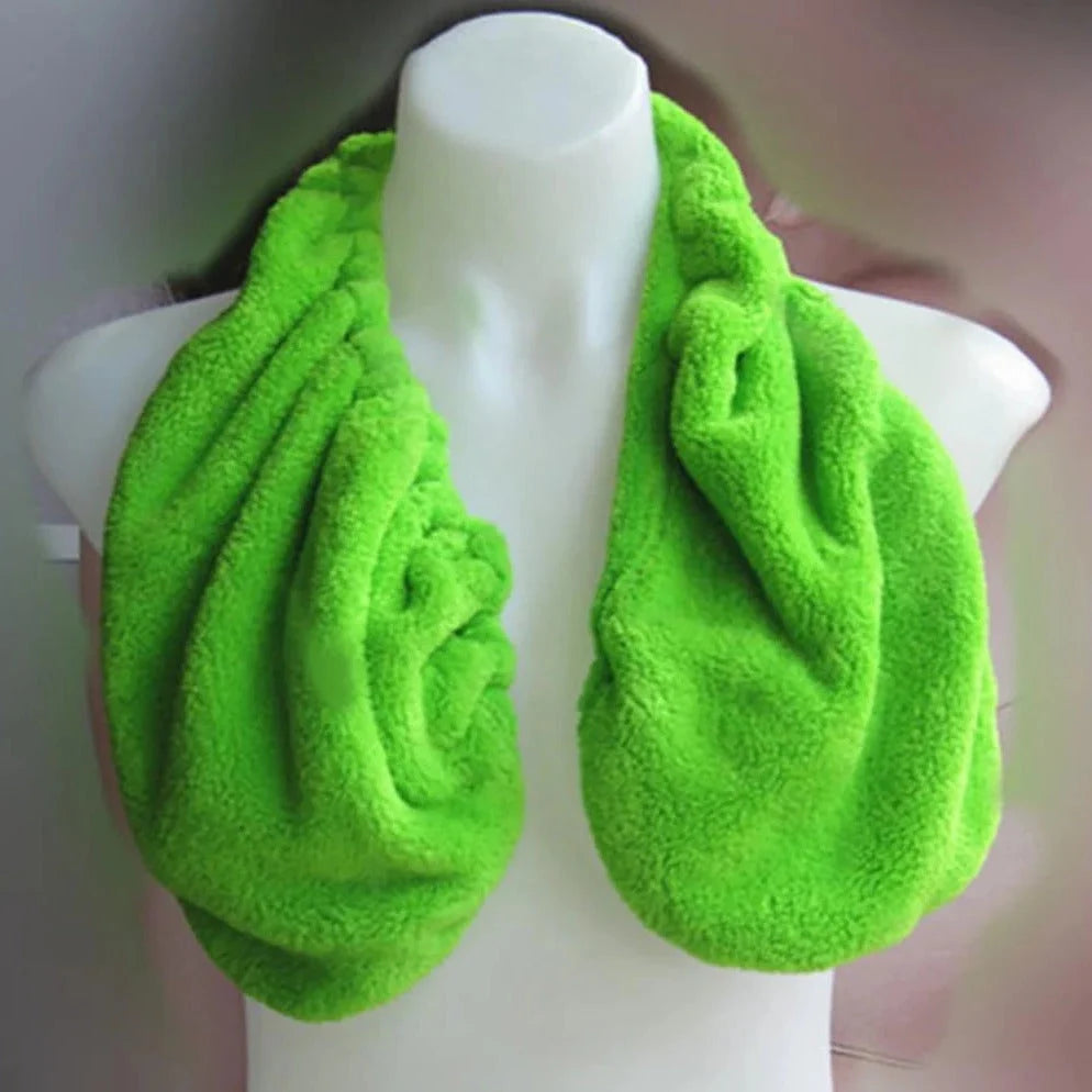 Terry Towel Bra Absorbent Stretch Fabric Open Back Adjustable Fit