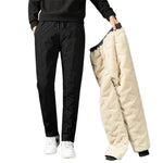 Thermal Pants Fleece-Lined Water-Repellent & Breathable Zippered Pockets