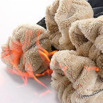Thermal Pants Fleece-Lined Water-Repellent Zipper Pockets