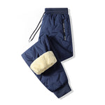 Thermal Pants Fleece-Lined Water-Repellent Zipper Pockets