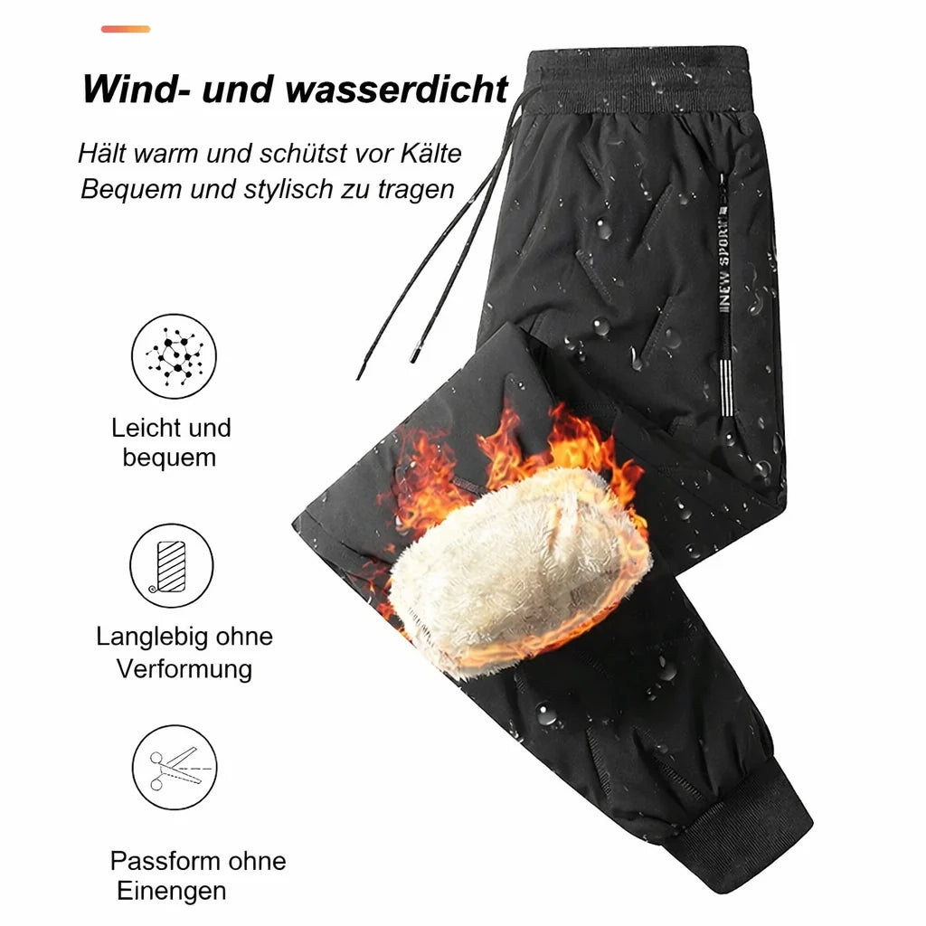 Thermal Pants Fleece-Lined Waterproof & Windproof