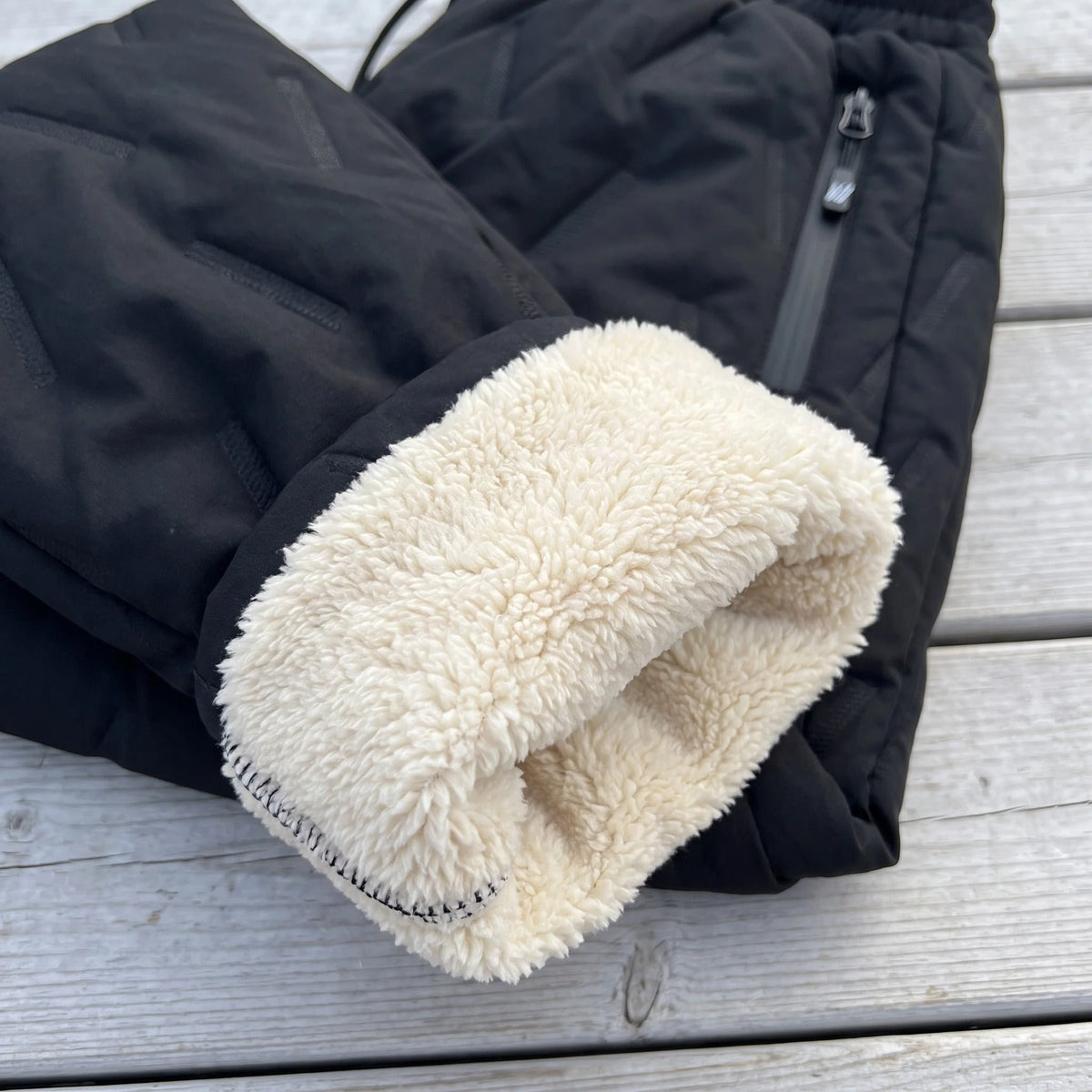 Thermal Pants Fleece-Lined Windproof Water-Repellent
