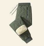 Thermal Pants Fleece-Lined Windproof Water-Repellent