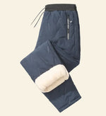 Thermal Pants Fleece-Lined Windproof Water-Repellent