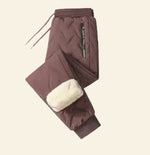 Thermal Pants Fleece-Lined Windproof Water-Repellent