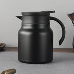 Thermos Flask 316 Stainless Steel Integrated Tea Filter One-Click Pour Spout