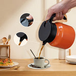 Thermos Flask 316 Stainless Steel Integrated Tea Filter One-Click Pour Spout