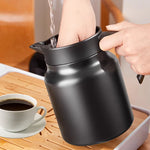 Thermos Flask 316 Stainless Steel Integrated Tea Filter One-Click Pour Spout