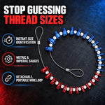 Thread Gauge Set 26 Piece Metric & Imperial