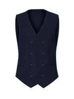 Three-Piece Suit Slim Fit Double-Breasted Waistcoat