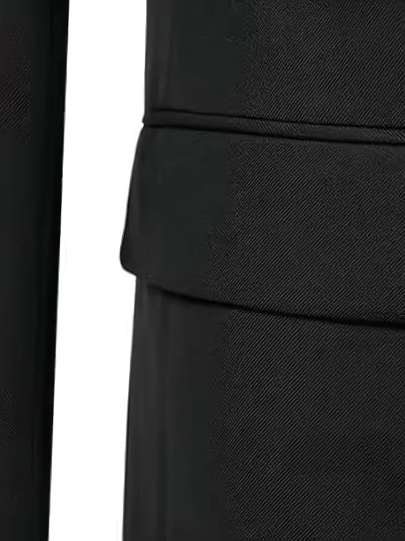 Three-Piece Suit Slim Fit Double-Breasted Waistcoat