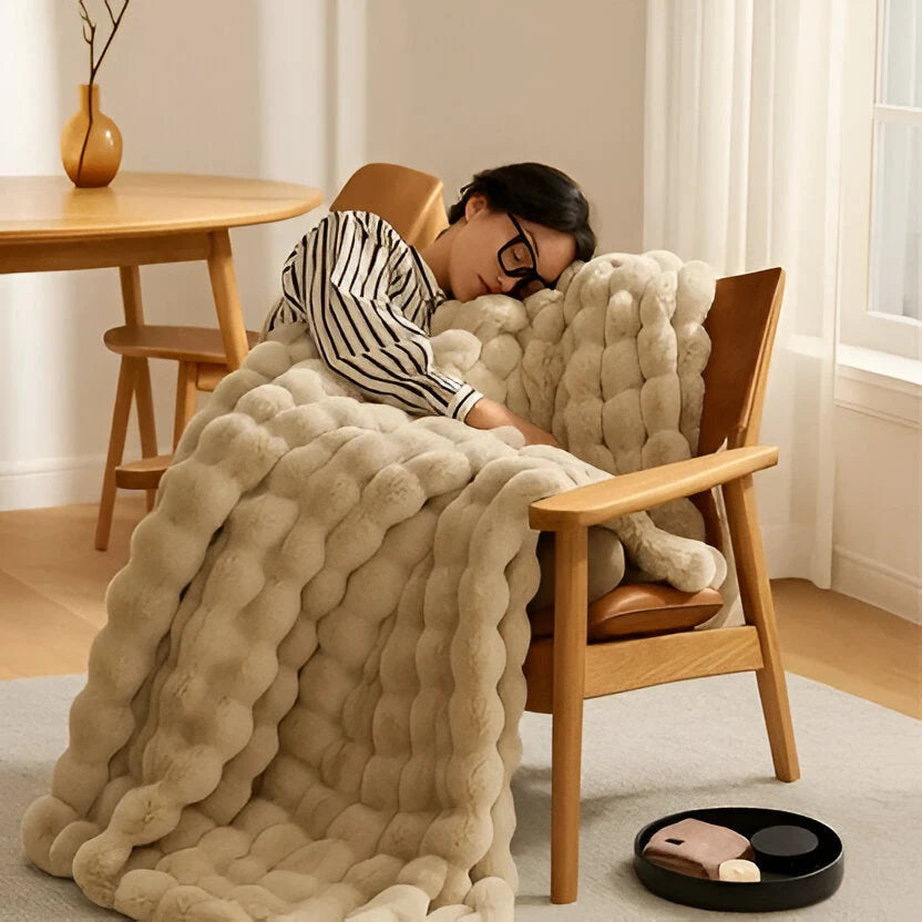 Throw Blanket Plush Lightweight Machine Washable